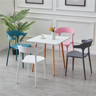 代时尚接待椅桌签约谈MEKIA-15单会客桌简约现休伊闲咖啡厅姆斯小