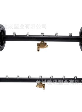 高压水枪双功能表面清洗器5孔7孔底盘刷洗地机水扫帚4000psi