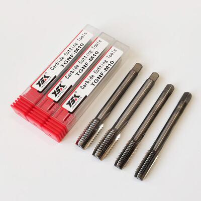 超硬整体钨钢硬质合金ST钢丝螺套丝锥 M2 3 4 5 6 8 10 12 14 16