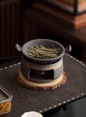 烤手作日式烘炉陶瓷松熏香物雪香ZH-05252薰炉烤茶炉烤茶温茶炉煮