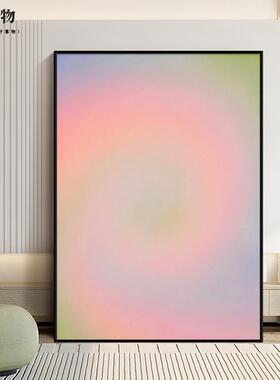 纯《玄多晕染》包豪斯装饰画关巴胺色彩手gw52501绘油画客厅意式