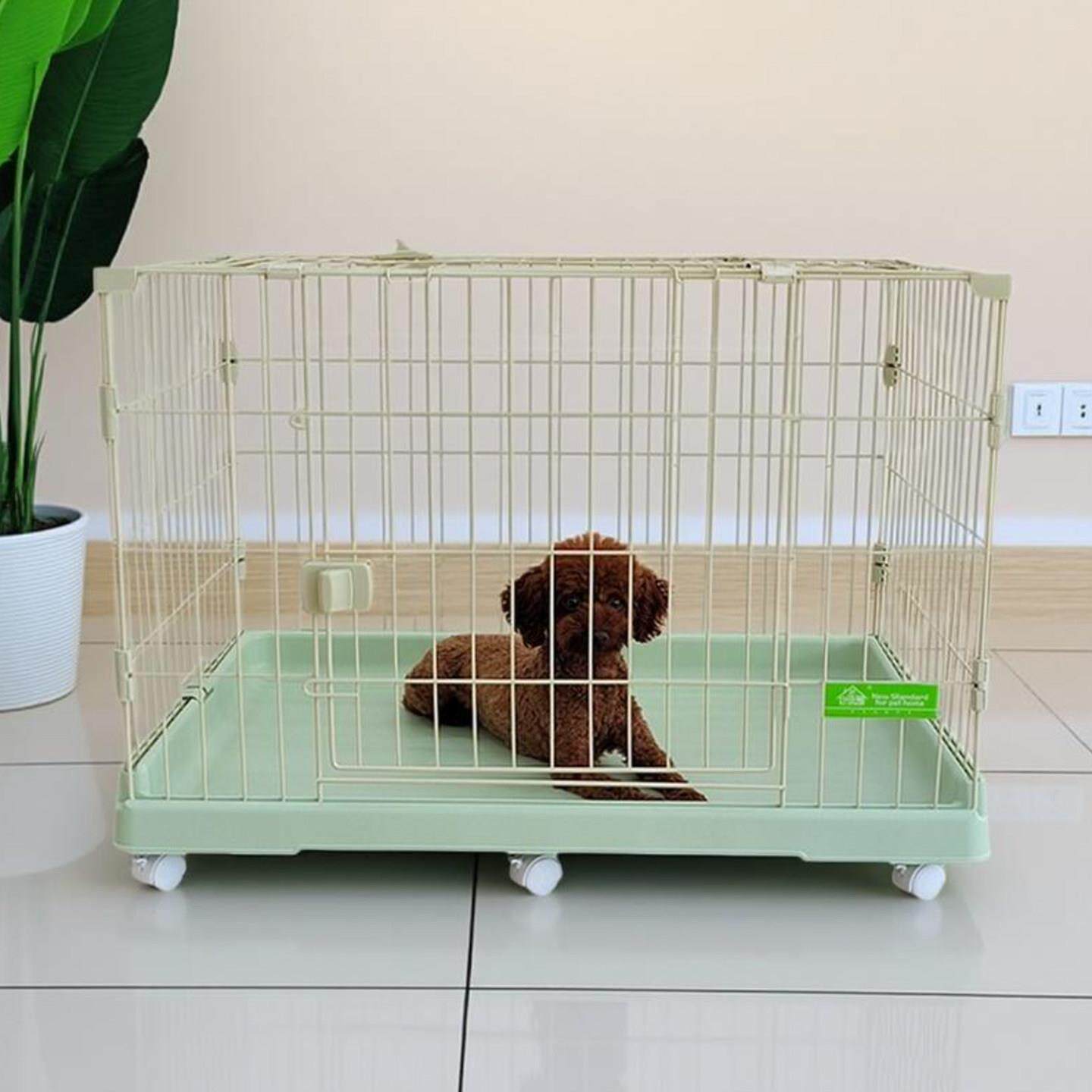 狗笼子中小型犬室内狗窝小宠物笼具泰迪犬狗笼子围栏创逸大号兔笼
