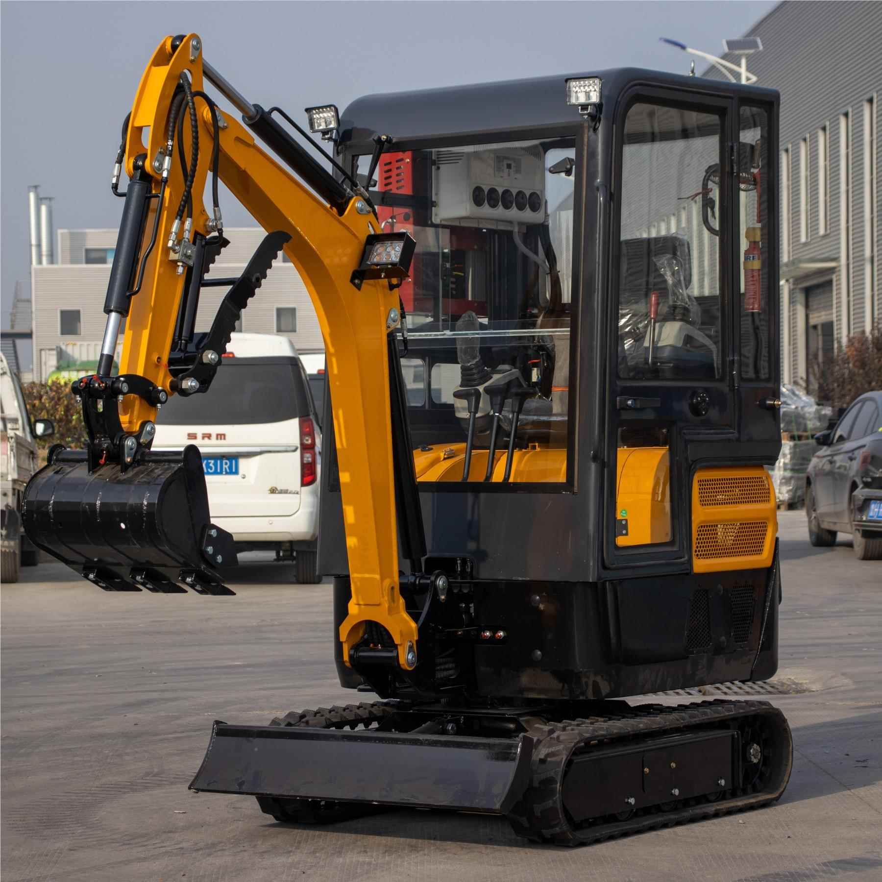 海拓制碎造HT20小型液压内挖掘机 HT20履带用挖沟室破工程勾机 出