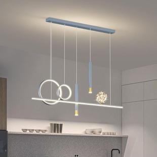 白现简约大气餐厅吸顶中灯饭厅家代用广东722山线条色客厅大灯吊