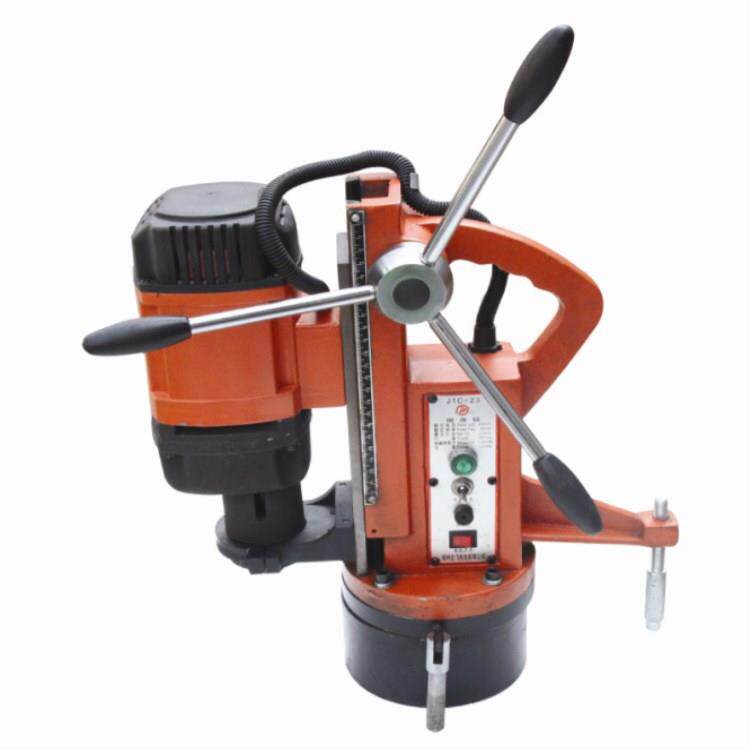 牌磁座钻J1C-13 J1C-19钻孔直径13-19mm磁力钻台式磁座钻