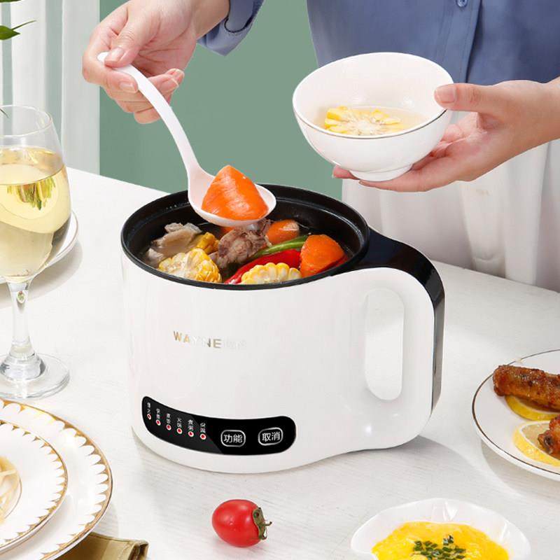 电饭锅快煮锅宿舍用学生锅迷你小型火锅煮粥小电锅低小功率电炒锅,厨房电器,电煮锅,淘宝优惠券,粉丝福利购,淘宝优惠卷