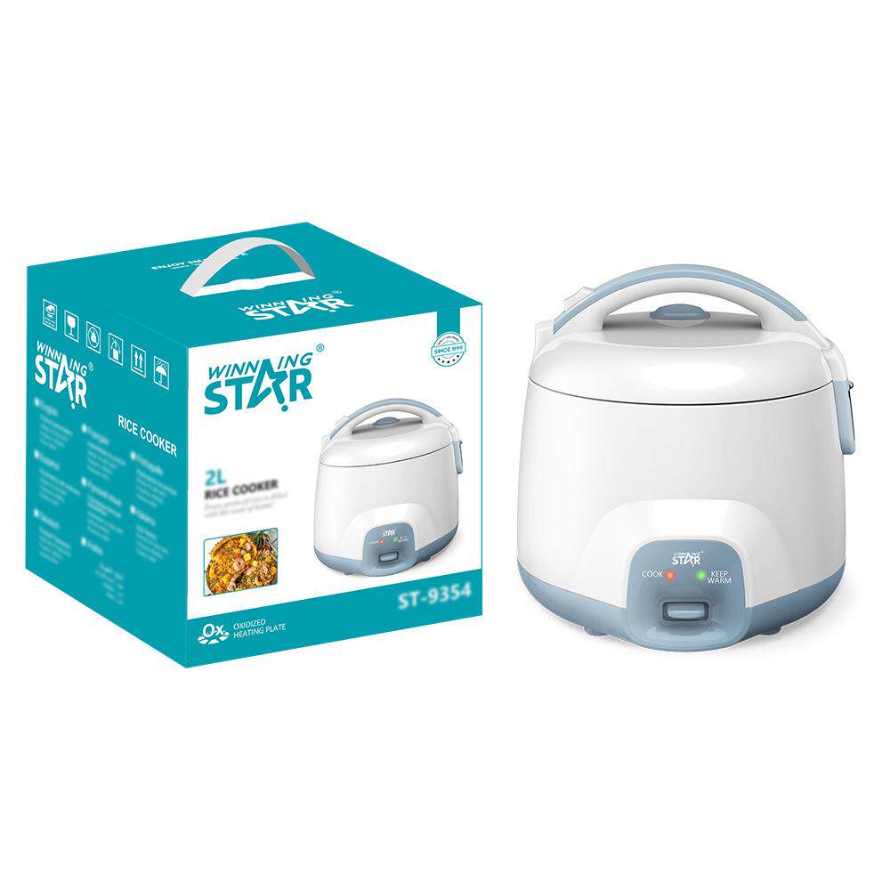 winningstar跨境2L防干烧双温控煮饭煲汤多功能电饭锅Rice Cooker