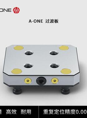 A-ONE零定位快锁系统过渡板快速实现拉钉位置52mm和96mm孔位转换