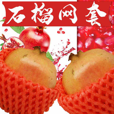 水果网套石榴网套防震泡沫保护套石榴小西瓜网兜橙子桃子果套批发