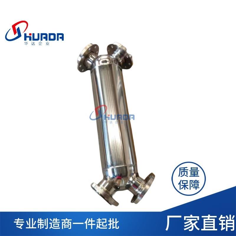 螺旋缠绕管式换热器Y型K型交换器冷凝器316L材质不锈钢管壳