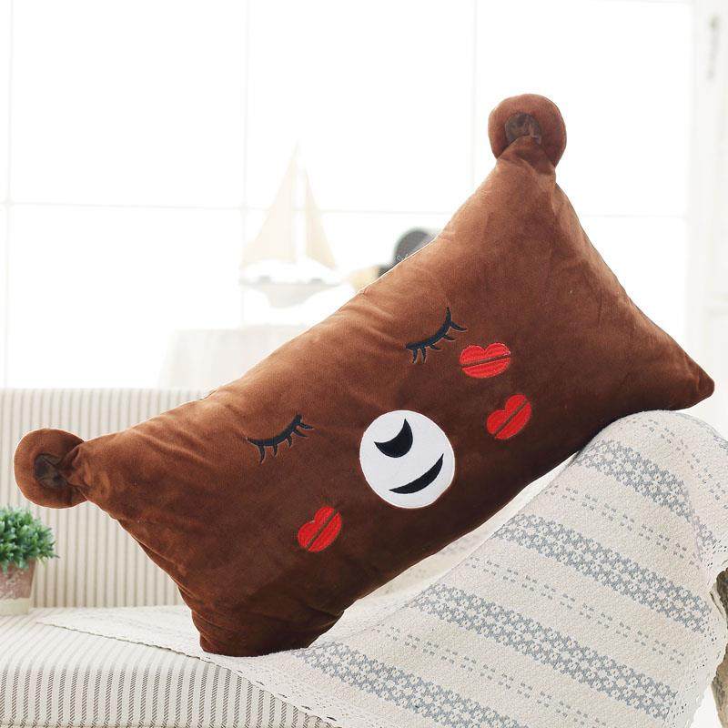 正品卡公通布朗仔熊枕猫单双人枕头睡觉条长抱女孩床头娃娃可拆洗,玩具/童车/益智/积木/模型,毛绒/玩偶/公仔/布艺类玩具,淘宝优惠券,粉丝福利购,淘宝优惠卷