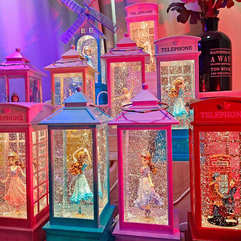 毕业礼物生日女孩儿童水晶球八音盒芭蕾舞摆件音乐盒爱莎公主闺蜜