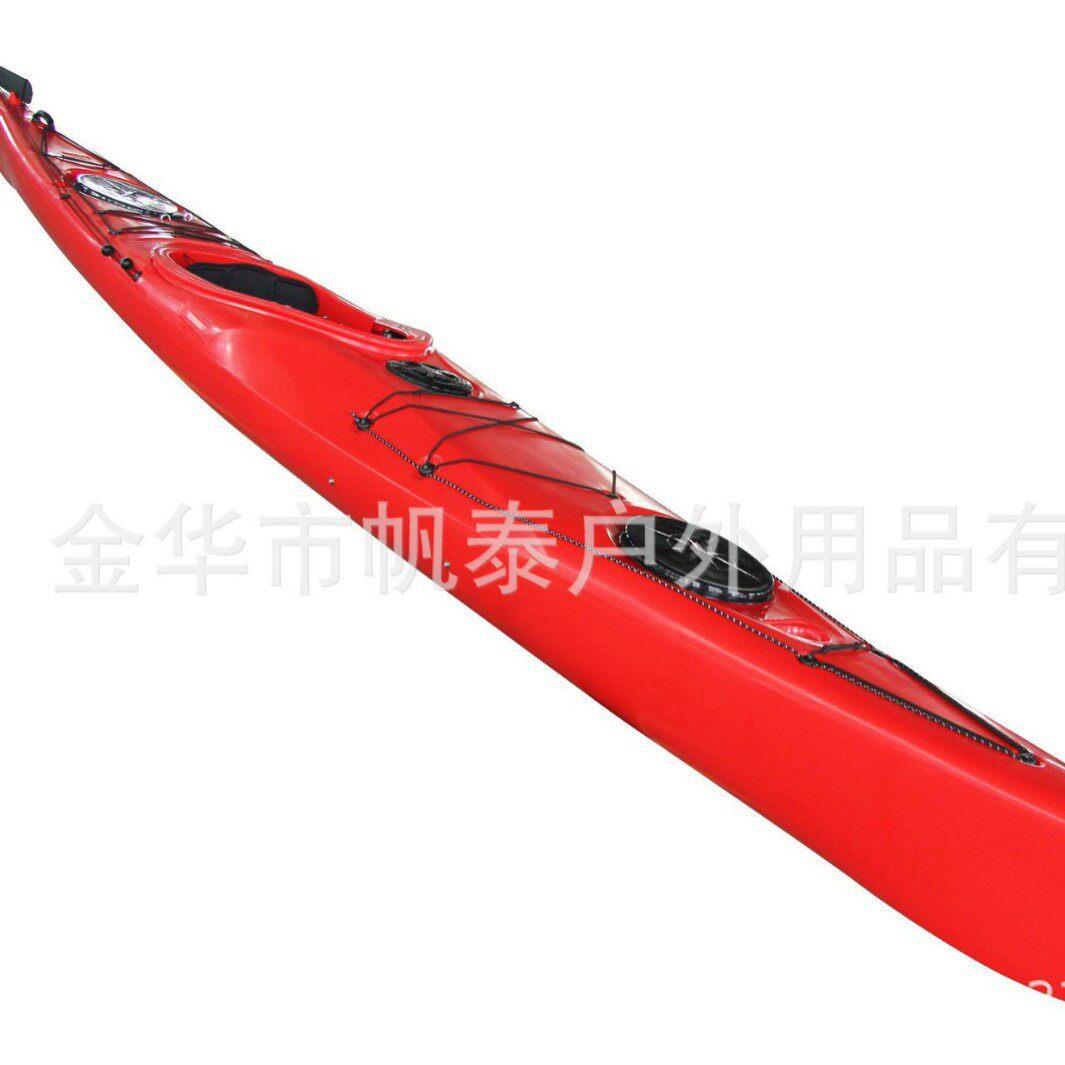皮划艇人艇休闲三层比赛艇冲浪硬艇滚塑赛艇