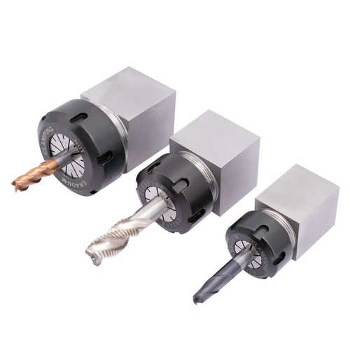 四方套 ER25 32 40UM 5C夹具四方六方体机床铣床夹头夹套转换接杆