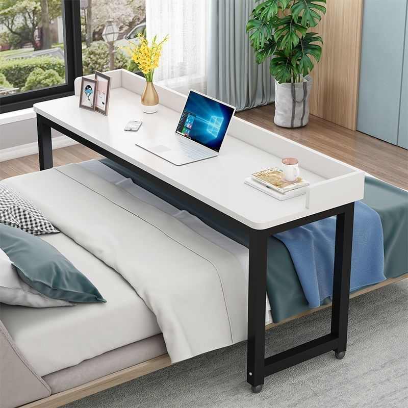 电脑桌床上书桌简易小桌子家用写字台卧室可移动懒人跨床桌床边桌