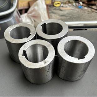 联轴器平单键槽 连接套 抱紧式电机油泵联轴器 材质45号钢