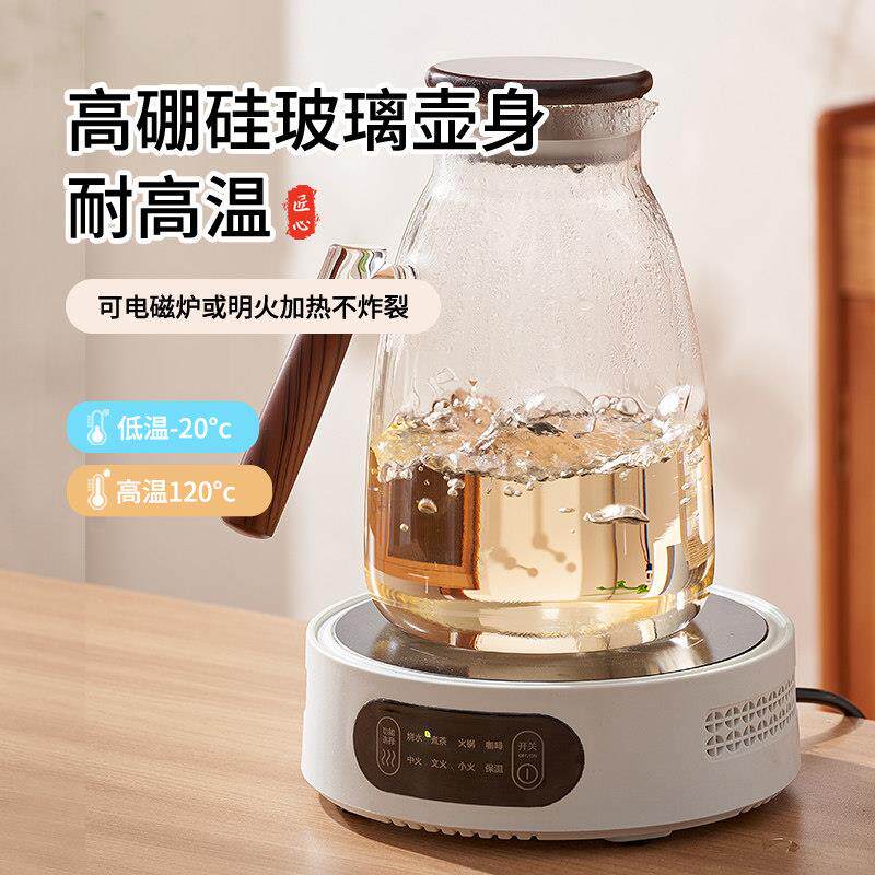 冷水水壶用大容量泡茶家壶JQY-541耐高温璃水壶套装玻储水凉白开