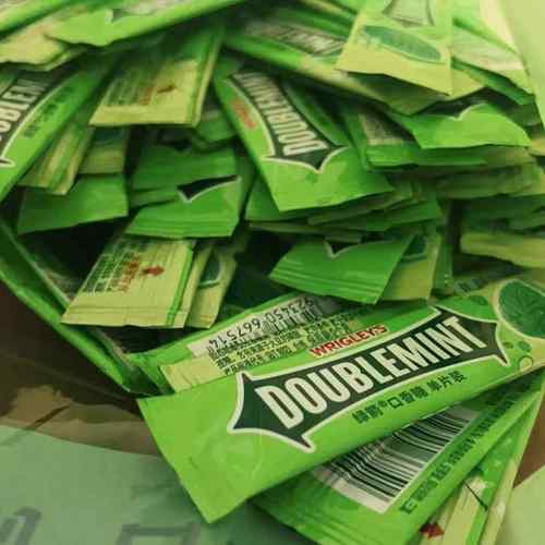 25年2月绿箭口香糖单片装100片散装(适合餐饮火锅会议餐包)