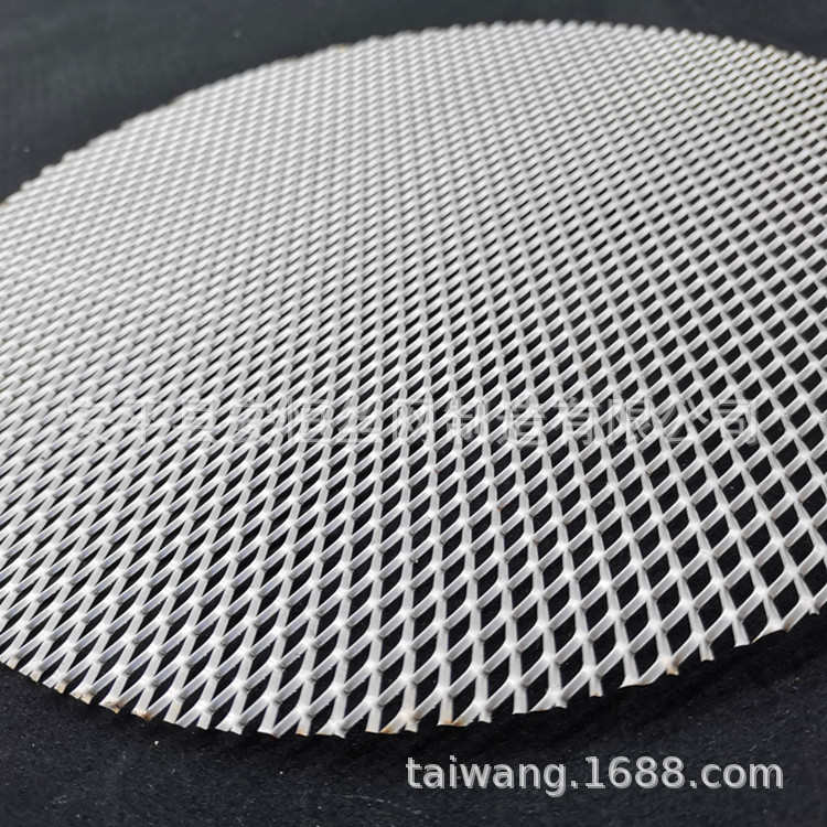 0.28mm厚铝网孔径3*6mm 净化装置用铝网 菱形铝板过滤网厂家现货