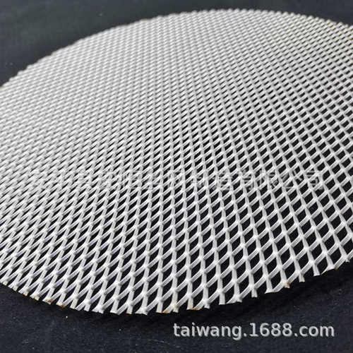 0.28mm厚铝网孔径3*6mm 净化装置用铝网 菱形铝板过滤网厂家现货