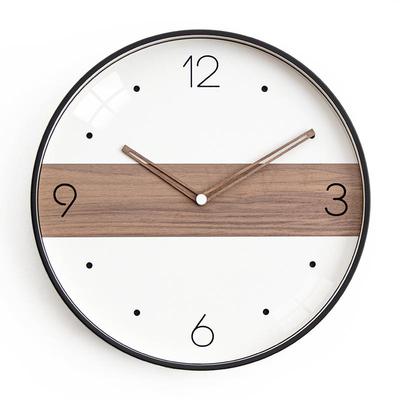现代简约北欧创意挂钟客厅卧室家用静音时钟挂墙钟表 WALL CLOCK