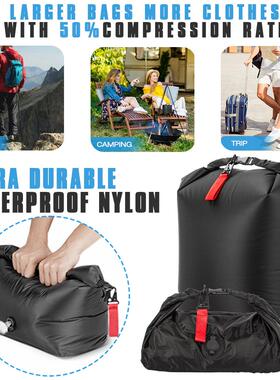 防水空袋泳包溯溪漂流包真免抽气游压缩袋旅行袋真空压CBH缩衣物