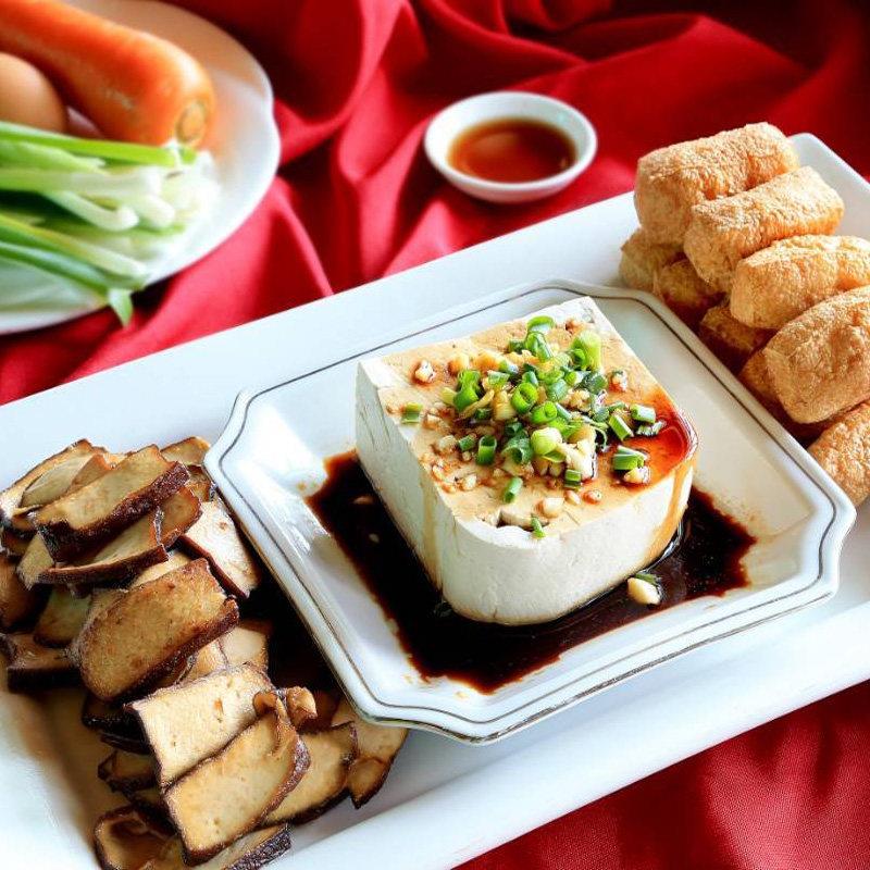 新品【前童香干】宁波宁海特产豆腐干前童古镇豆腐老豆腐空心豆腐