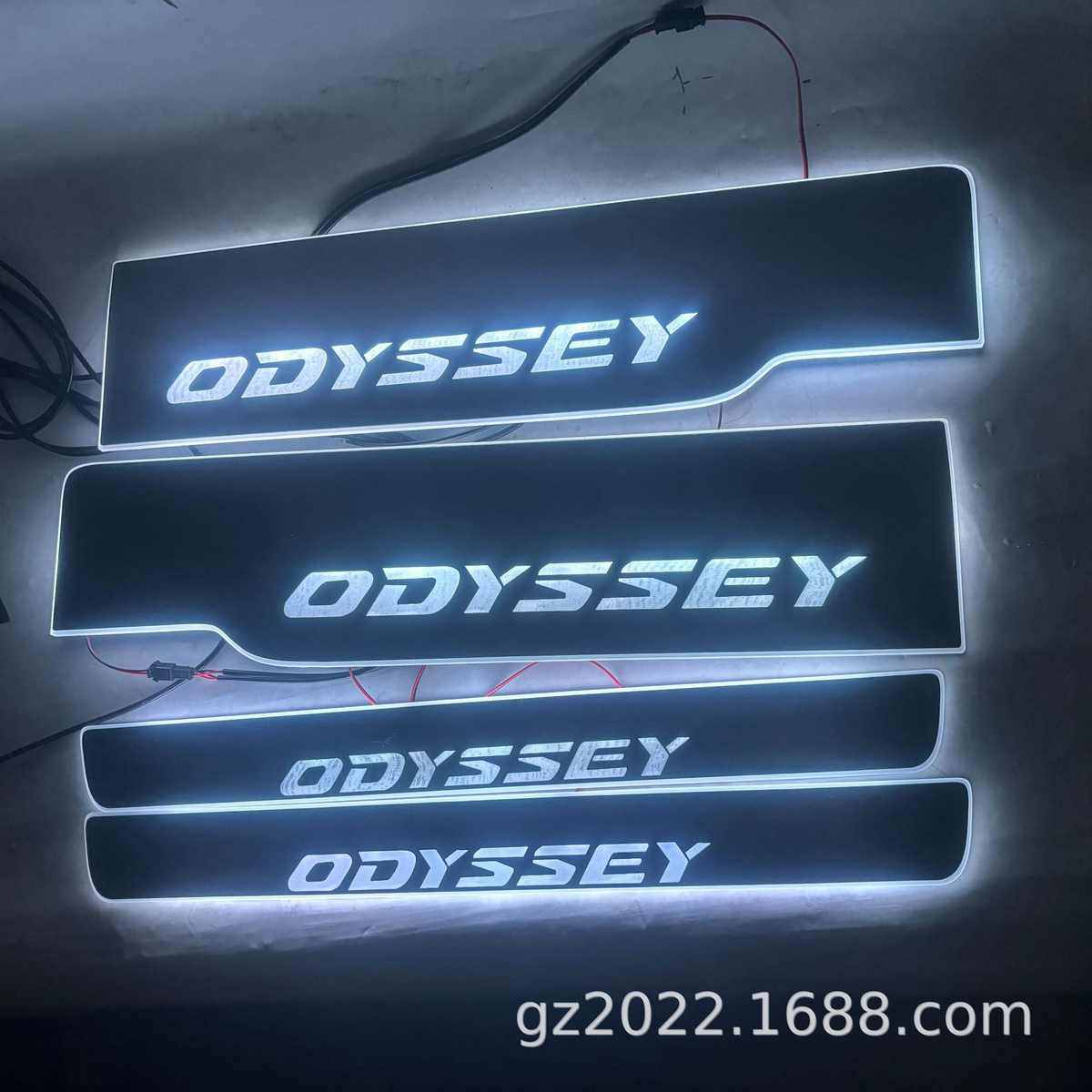 4片适用于2015-2024奥德赛流光动态带LED灯迎宾踏板门槛条改装,汽车用品/电子/清洗/改装,驾驶室脚踏板,淘宝优惠券,粉丝福利购,淘宝优惠卷