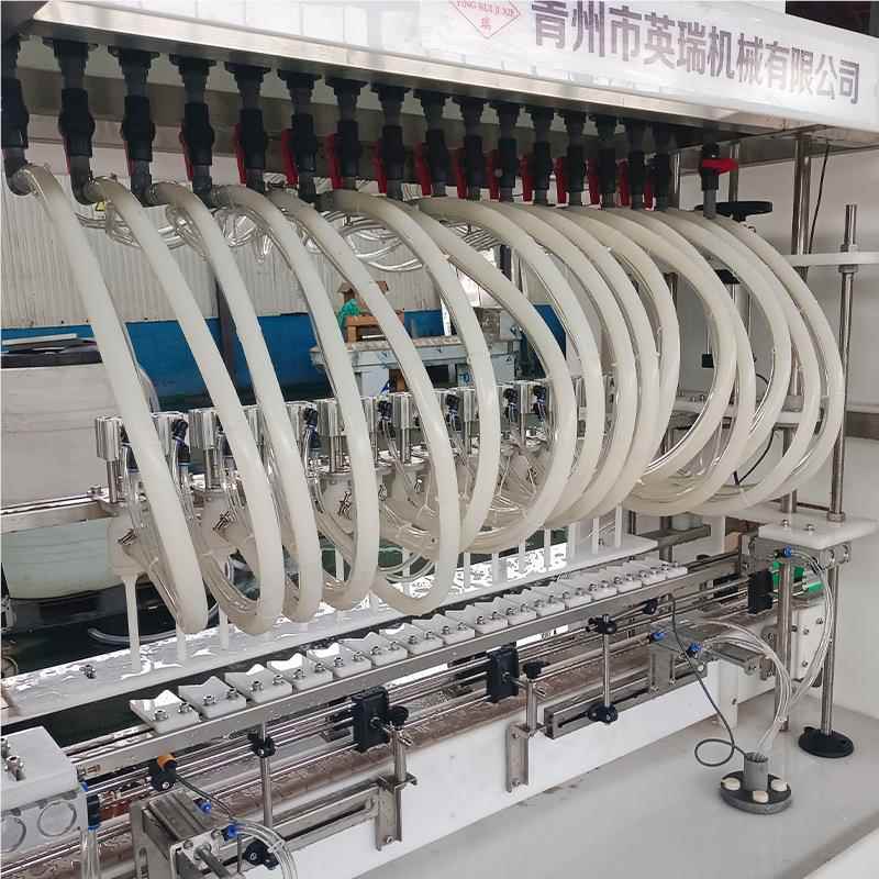 厂家供应自动直GKY线式腐灌装机 洁厕灵全自动多头全防腐装灌设防