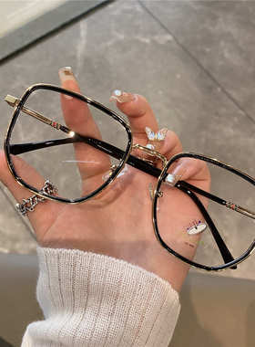 2023 Fashion unisex square Plain glasses for men women pc fr