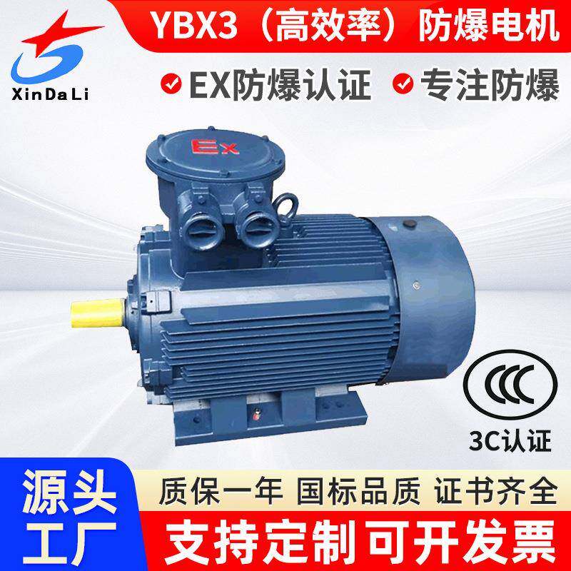 YBX3-250M-2/55W隔爆三相异步电机YB2YB3660V1100V防爆电机