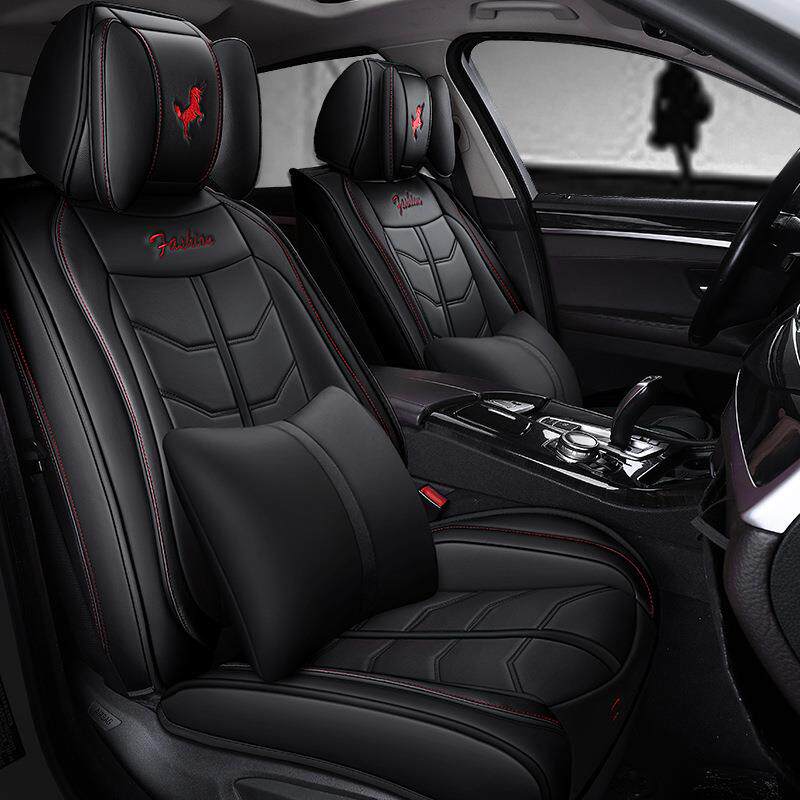 汽车坐垫新品科鲁兹汽车用品帝豪GL英朗捷达座垫套5D立体皮革