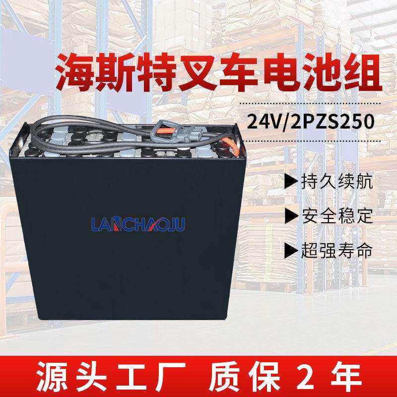 海斯特P2.2专用平衡重电动叉车水电瓶2PZS24V250AH铅酸蓄电池组
