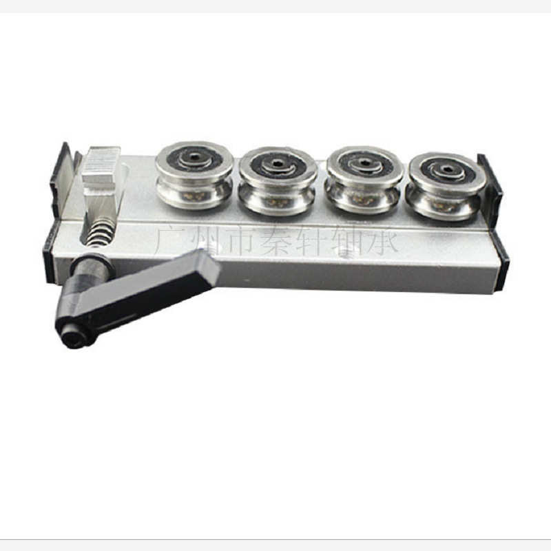 内置双轴芯直线导轨SGR15铝合金滚轮滑块高速静音