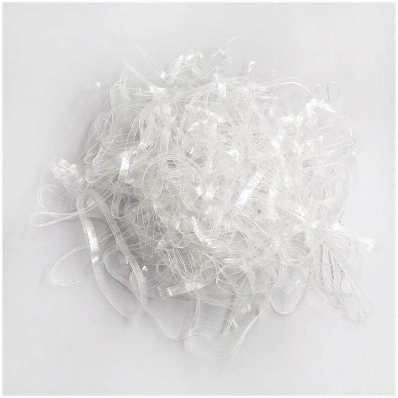 富兴橡胶 宽5mm透明橡皮筋 橡筋圈 丈根mb-10054高弹tpu橡皮筋