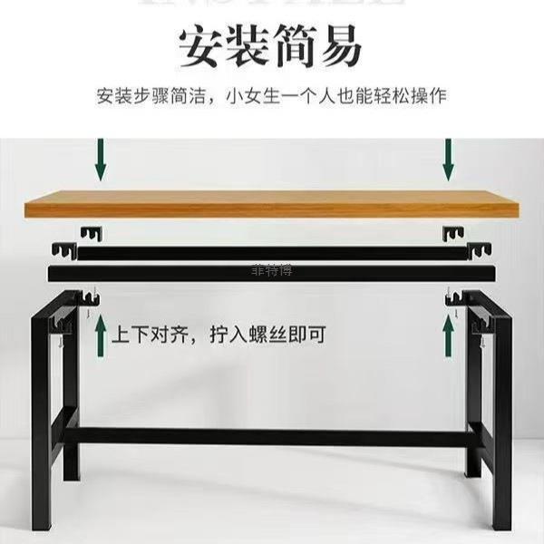 实木铁艺吧台餐桌咖啡厅奶茶店高脚桌椅组合loft美式复古高吧台桌