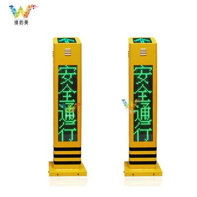 源头厂红绿灯红提外式A35感应交通路障家灯一体外壳闪光语音示柱