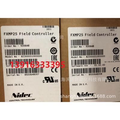 艾默生CT励磁控制器 FXMP25