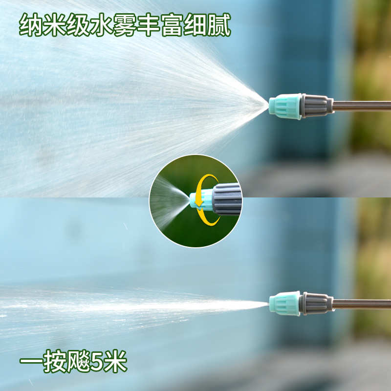 2L浇花喷水壶洒水壶浇水壶清洁专用家用喷头高压力喷壶气压式喷壶