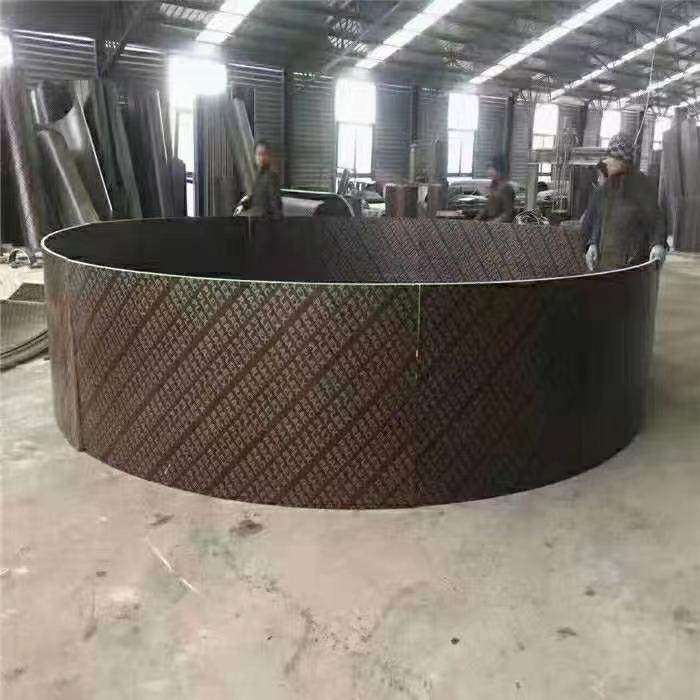圆柱模板专业厂家直销桥梁井筒工地工程弧形胶合板成型性能好