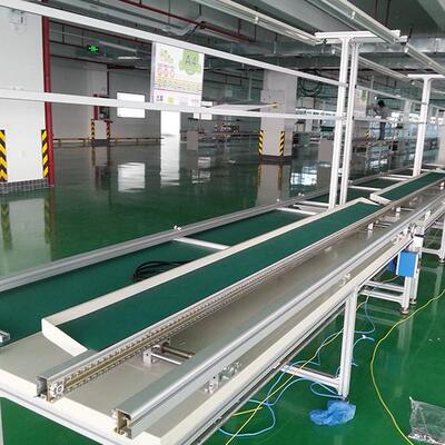 防电皮带流水产线工装板LKS输送线静 双插边件线柔性链生线