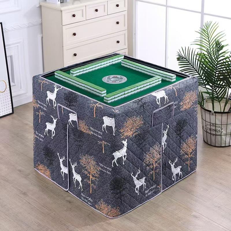 麻将机正方形加厚烤火烤火床头罩