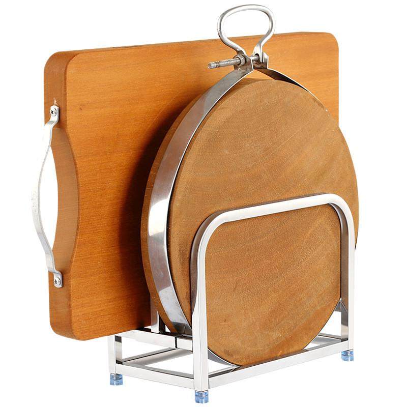 双层不锈钢砧板架子座落地大圆厚菜板架厨房台面收纳架壁挂置新品,厨房/烹饪用具,厨房抽屉置物架,淘宝优惠券,粉丝福利购,淘宝优惠卷