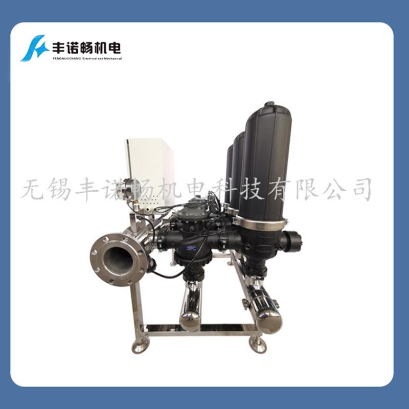 全自动反冲洗过滤器叠片式过滤器污水处理过滤器主管路304不锈钢