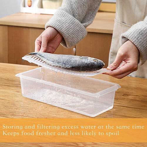 Food Storage Containers Fridge Organizer Case Produce