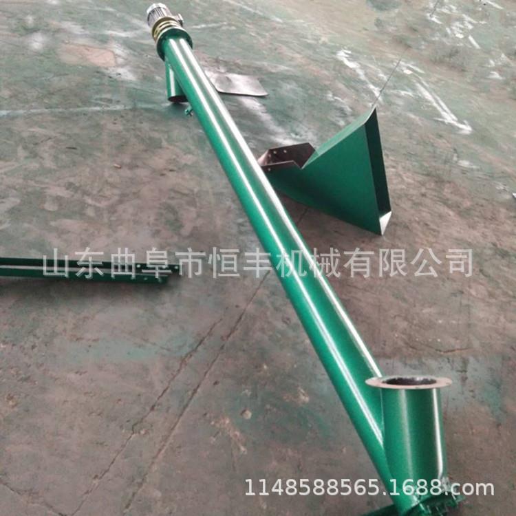 热销小型l粮食 水泥 螺旋输送机 螺旋上料机 青岛食品螺旋输送机