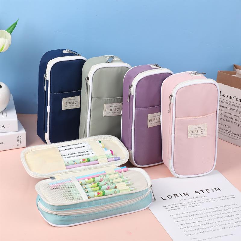 笔袋容量日式文具笔袋小学铅笔盒
