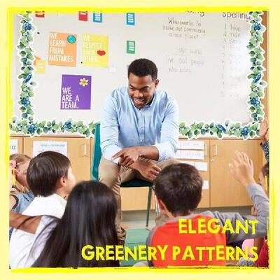 Creative Self Adhesive Chalkboard Bulletin Board Border