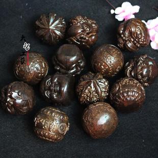 厂家直销 越南天然沉香木核桃保健球 沉香木摆件工艺品手把件