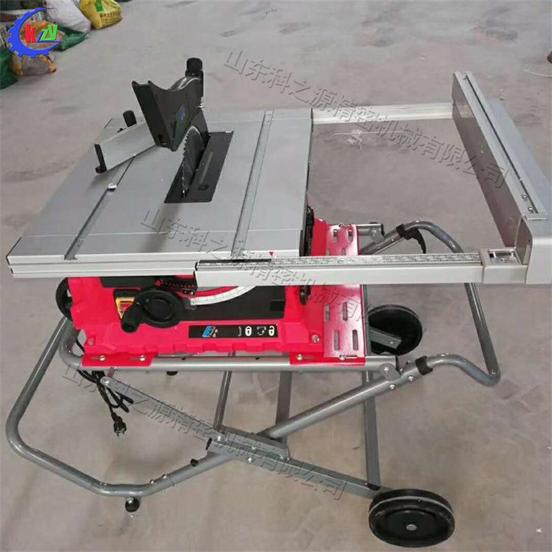 便携式板材推台锯 木材型材铝材切割机 亚克力相框锯角推拉锯